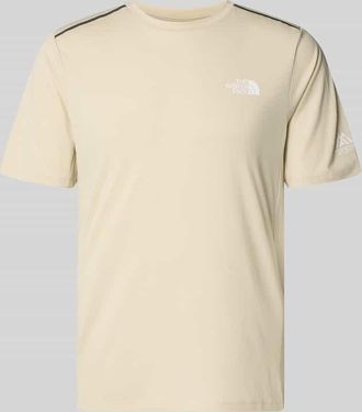 The North Face T-Shirt mit Logo und Rundhalsausschnitt in Offwhite, Gr&ouml;&szlig;e XXL