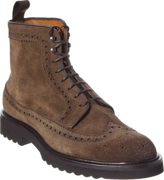 Antonio Maurizi Lace-Up Suede Boot