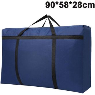 OEM Bolsa De Almacenamiento Grande De 150 L Con Cremallera Para Edredones, Bolsa De Almacenamiento Plegable Para Ropa Con Asa Reforzada, Bolsa De Almacena