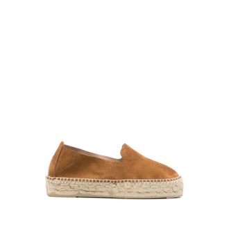 Maneb&igrave; Espadrilles, female, Brown, Size: 11 US Hamptons Double Espadrilles