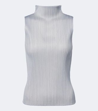 Pleats Please Issey Miyake Top Basics plisado