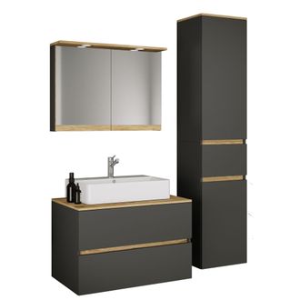 VCM Conjunto De Muebles De Ba&ntilde;o Con Lavabo Cosila-a 80 181x120x51 - Vcm