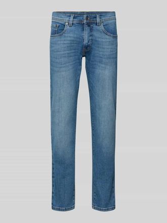 Pierre Cardin Tapered Fit Jeans im 5-Pocket-Design Modell Lyon in Hellblau, Gr&ouml;&szlig;e 32/30