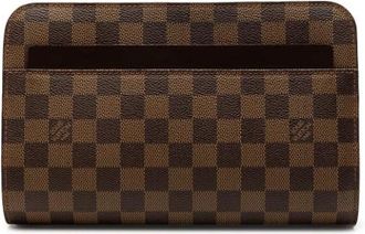 Louis Vuitton Pre-owned Clutches, female, Brown, Size: ONE SIZE Pre-owned The Saint Paul Clutch