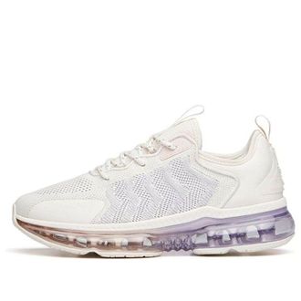 Anta (WMNS) ANTA Running Series Sneakers White Purple 922135505-2