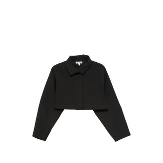 Alaia High-neck Cropped Jacket