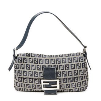 Fendi Pre-owned Womens Baguette Shoulder Bag - Beige - One Size