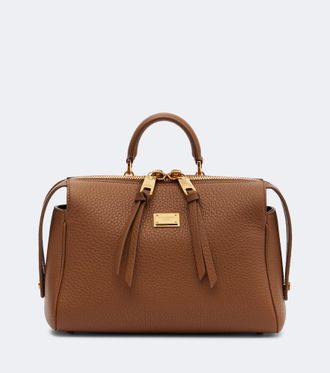 Dolce & Gabbana Vittoria Small leather top-handle bag