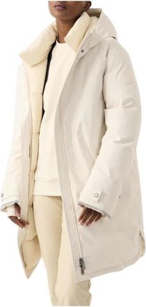 Jott Nanook Parka - Crudo (Jott) - Dames - Parka Jassen - Wit - S - Leer - Jassen