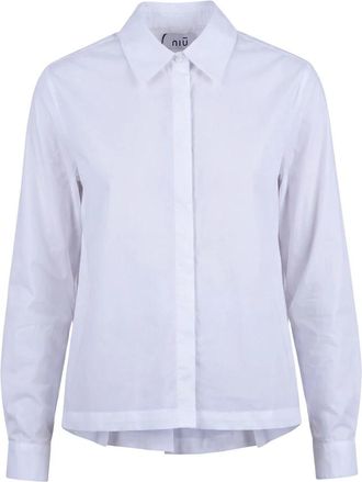 Ni&ugrave; Shirts - Dames - Overhemden - Wit - S - Overhemden