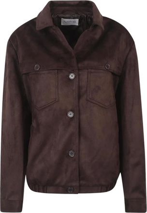 Frankie Shop Bomber Jackets, female, Brown, Size: XS Jacket