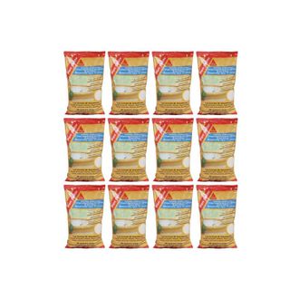 Sika Sika - Lote De 12 Aditivos En Polvo Para Morteros Y Hormigones Impermeabilizantes Super Lite - Blanco - 1kg