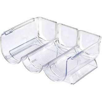 OEM Botellero Apilable De Pl&aacute;stico, 1 Pieza, Soporte Para Botellas De Vino, Organizador De Botellas, Almacenamiento De Botellas Para Nevera, Estante Para 