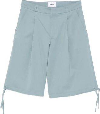 BONSAI Shorts met trekkoord - Blauw