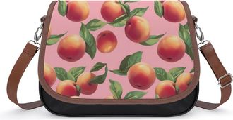 Generic Peach Fashion Womens Crossbody Bags Novelty Handbag Shoulder Bag Purse