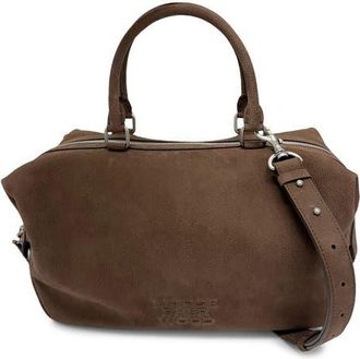 Margesherwood Dumpling Leather Tote in Milk Brown Nubuck at Nordstrom