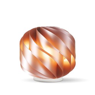 Linea Zero Lap L&aacute;mpara Sobremesa Cobre En Pl&aacute;stico Cm. 15 X 15 Horas