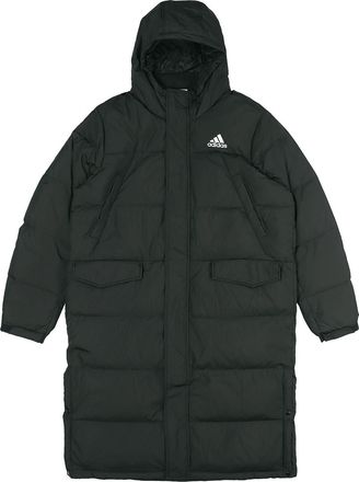 adidas 3-Stripes Long Down Parka Black GK0664