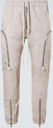 Rick Owens Bauhaus cotton-blend poplin cargo pants