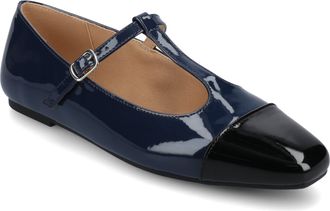 Journee Collection Women & apos;s Theah Medium and Wide Width Dress Flats