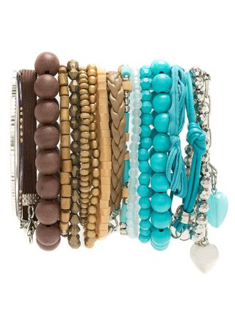 Amir Slama Bracelets set - Blue