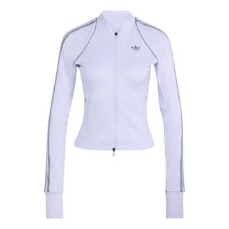 adidas (WMNS) adidas Originals Sport Superstar Midlayer Shirt Asia Sizing Frozen Purple KW5806