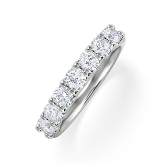 The Diamond Store Chloe Platinum Lab Diamond Eternity Ring 1.00ct G/Vs