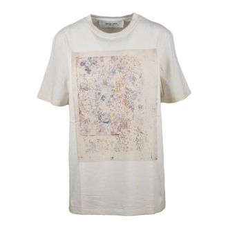Golden Goose Dames, Tops, Wit, Maat: XS Katoen