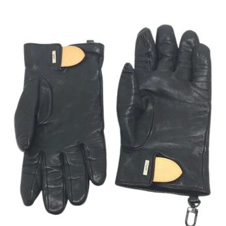 Louis Vuitton Pre-owned Cashmere gloves - - Pre-owned - Donna - Nero - ONE SIZE