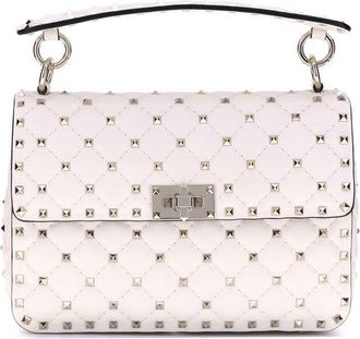 Valentino Garavani Cr&egrave;me Lam Ovis Aries Aries Schoudertas