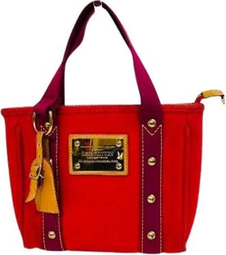 Louis Vuitton Pre-owned Handbags, female, Red, Size: ONE SIZE Pre-owned Handbag