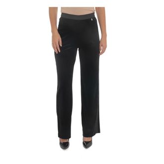 Liu Jo Wide Trousers, female, Black, Size: S Smart Trousers