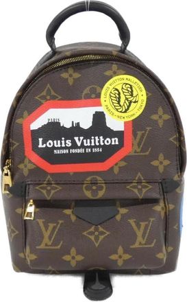 Louis Vuitton Marron Monogram Monogram Backpack (Pre-Owned)