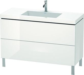 Duravit Lavabo Para Muebles Duravit L-cube C-bonded Con Base De Pie