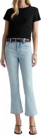 AG - Adriano Goldschmied Farrah Boot Crop Jeans In 24 Years Intention