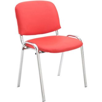 Clp Silla De Conferencia Ken Chrom Rojo