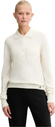 Bally Truien & Vesten, Dames, Beige, S, Kasjmier, Cashmere Sweater