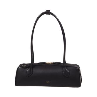 Alaia Shoulder Bags, female, Black, Size: ONE SIZE Le Teckel Medium Bag