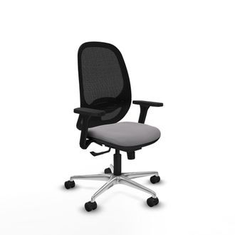 Piqueras y Crespo Silla De Oficina Piqueras Y Crespo Cilanco Negro Reposabrazos Ajustables