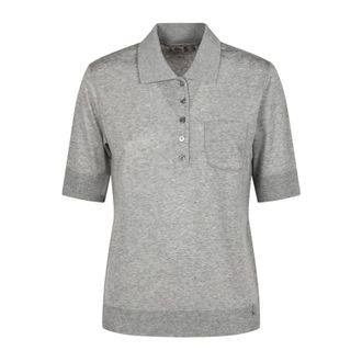 Herno Polo Hemden - Dames - Tops - Grijs - Maat: S