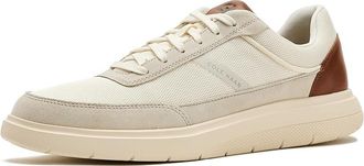 Cole Haan Grand+ Stridion Mens Shoes Ivory/British Tan : 11.5 D - Medium, Leather/Textile