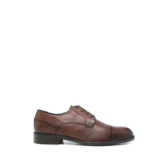 HUGO BOSS Hugo, Business Shoes, male, Brown, Size: 10 US Tayil Derby