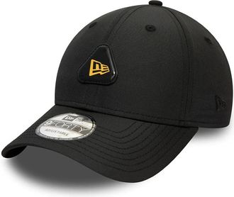 New Era NE Tri-Patch Black 9Forty Adjustable Cap - One-Size