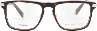 Philipp Plein Demo Square Mens Eyeglasses VPP019M 0722 145