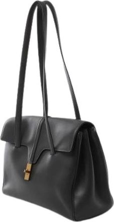 Celine Pre-owned Sac 16 Medium Shoulder Bag - Dames - Vintage Schoudertas - Grijs - ONE Size - Leer - Vintage