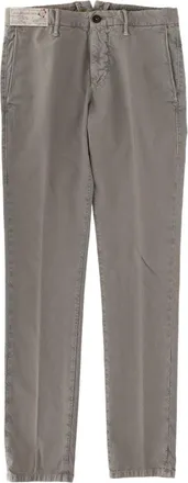 Incotex Straight-Leg Cotton-Blend Logo Jeans