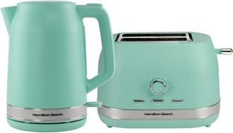 Hamilton Beach Ella Kettle & Toaster Set Mint - Hamilton Beach