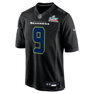 Nike Kenneth Walker III Seattle Seahawks Super Bowl LX Nike Mens NFL Game Fashion Jersey in Black | 22NM00AF78-37L