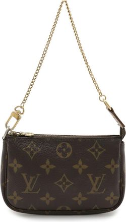 Louis Vuitton Brown Monogram Pochette Pouch (Pre-Owned)