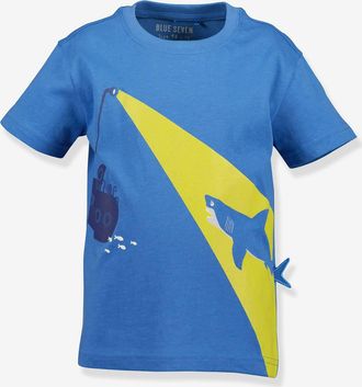 Blue Seven T-Shirt mit Haiflosse Jungen BLUE SEVEN aquamarine